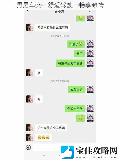 男男车文：舒适驾驶-畅享激情