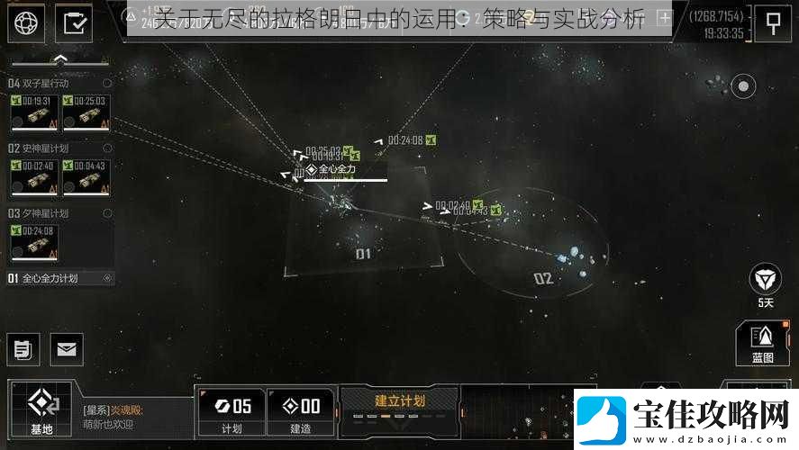 关于无尽的拉格朗日中的运用：策略与实战分析