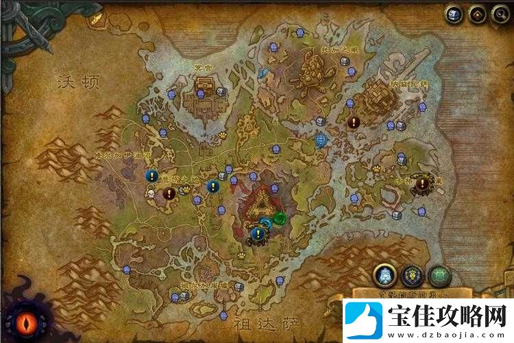 魔兽世界玩家必看-详细解析地渊孢林入口位置及寻找方法