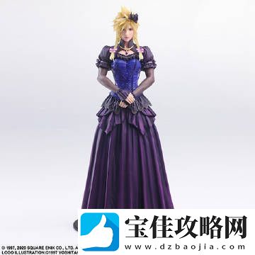 SE分享最终幻想7re克劳德女装初期设计稿