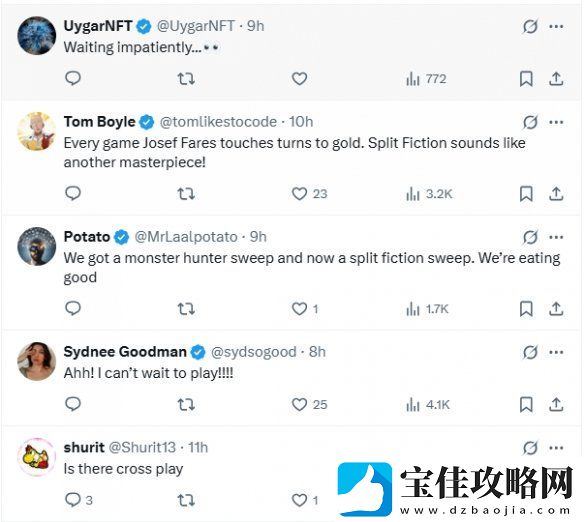 TGA创始人盛赞双影奇境