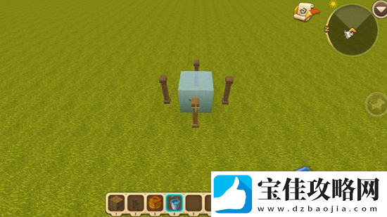 迷你世界静态水的制作方法