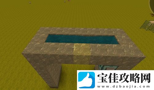 迷你世界水帘门怎么制作