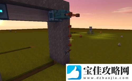 迷你世界水帘门怎么制作
