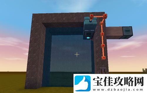 迷你世界水帘门怎么制作