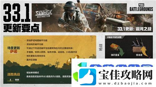 PUBG推出萨诺地形破坏功能小叮当联名皮肤火热售卖中！