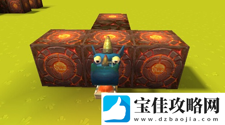 迷你世界喷火龙头怎么制作