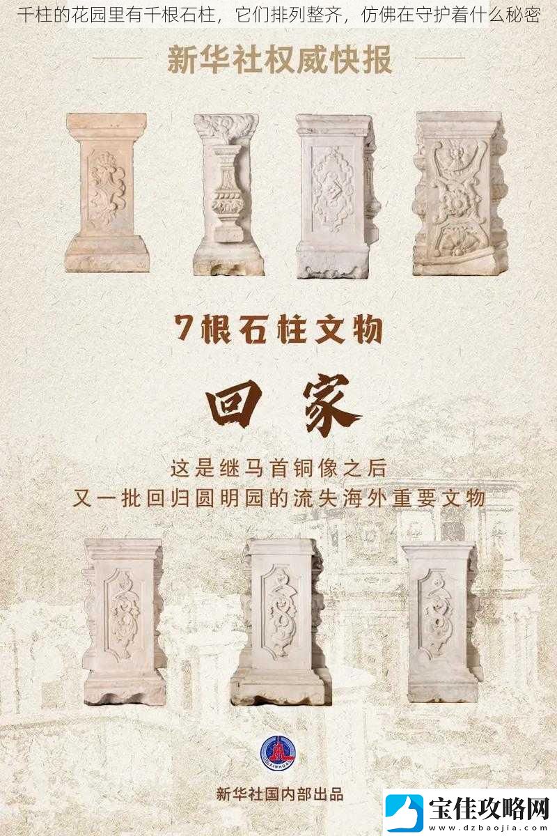 千柱的花园里有千根石柱它们排列整齐仿佛在守护着什么秘密