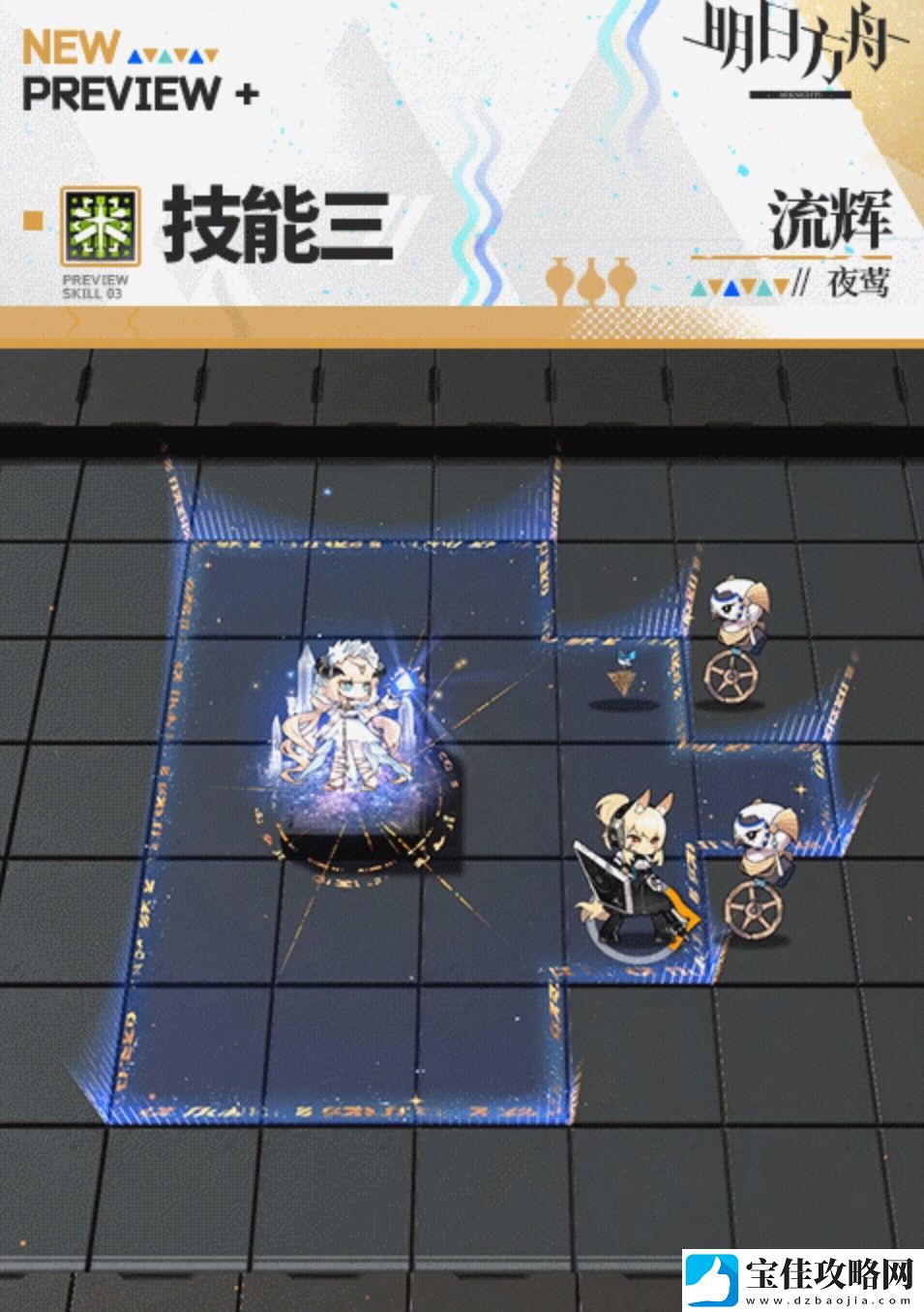 明日方舟夜莺流辉皮肤具体内容一览