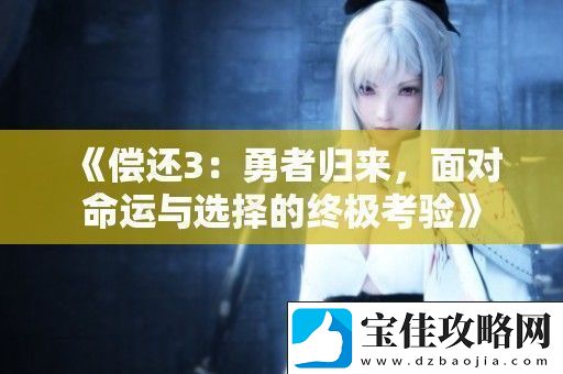 偿还3：勇者归来-面对命运与选择的终极考验