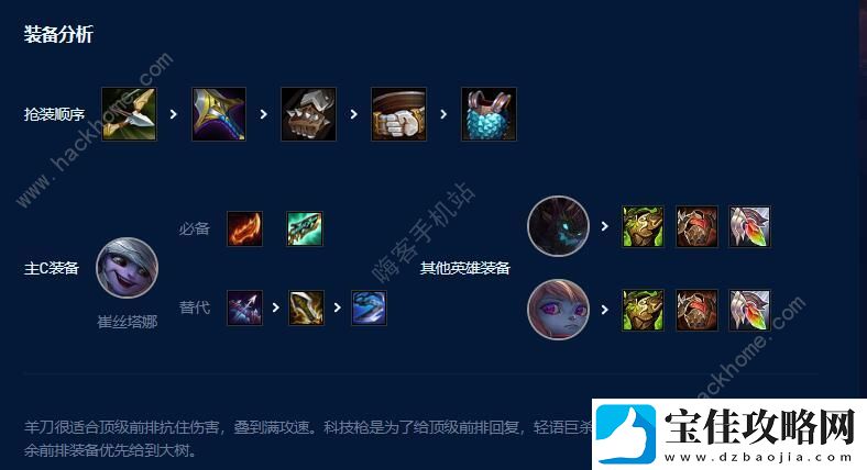 云顶之弈s9堡垒小炮怎么出装