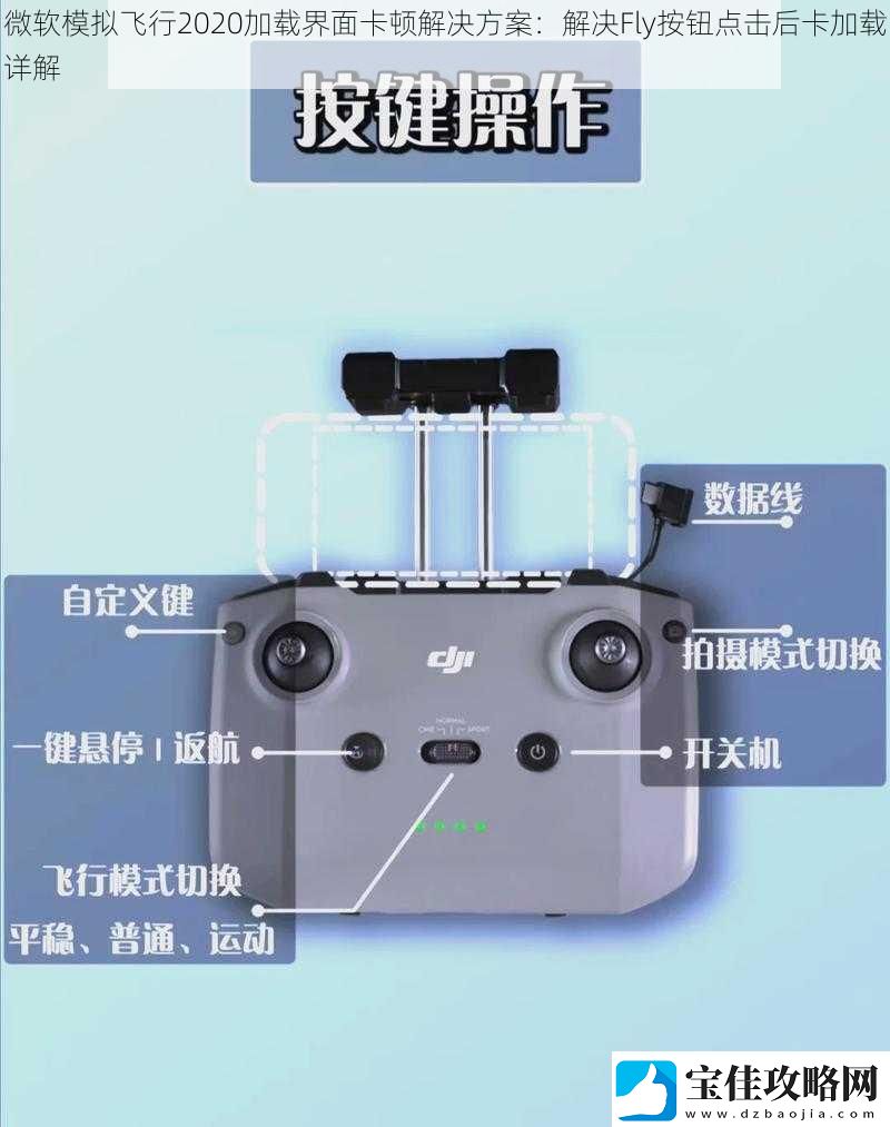 微软模拟飞行2020加载界面卡顿解决方案：解决Fly按钮点击后卡加载详解