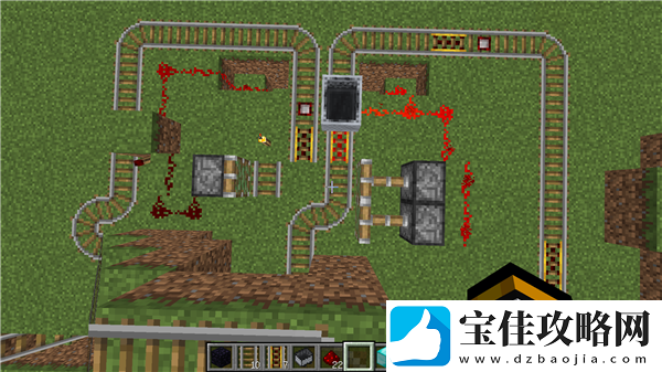 我的世界自动变轨铁路制作攻略详解